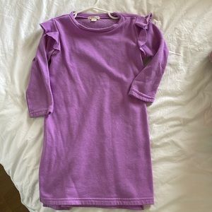 Girls sweatshirt dress